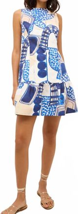 Marie Oliver Marilyn Mini Dress In Acropolis