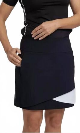 KINONA Essentials Wrap It Up Skorts In Black White