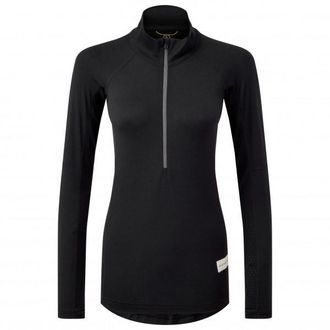Artilect Flatiron 185 1/4 Zip Merinounterw&auml;sche f&uuml;r Damen | schwarz