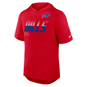 Nike Buffalo Bills Nike Mens Dri-FIT NFL Hooded T-Shirt in Red | 03NB65N81-W9H