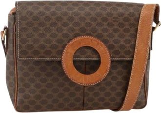 Celine Pre-owned Cross Body Bags, female, Brown, Size: ONE SIZE Pre-owned Vintage Shoulder Bag