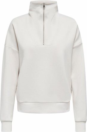 Only Play Lounge sweatshirt met halve rits