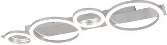 Reality Plafoniera LED, metallo, cromato, L 72 cm, Lumos