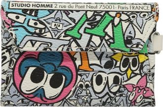 Louis Vuitton Trio Multicolour Canvas Clutch Bag (Pre-Owned)