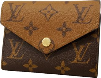 Louis Vuitton Brown Wallet (Tri-Fold) (Pre-Owned)
