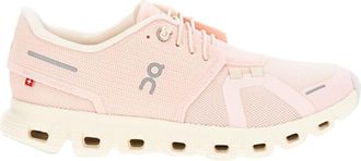 On Running Pink Cloud 6 Mesh Speed-Lacing Sneakers