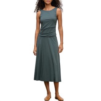 Velvet Pia Dress In Mallard