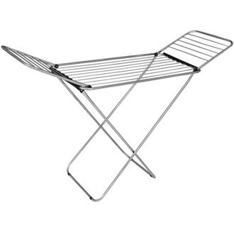 cofan Tendedero Suelo Con Alas Plegables Acero Inoxidable 18 M - Cofan