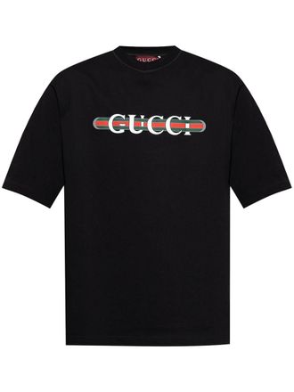 【最終値下げ】美品！GUCCI グッチ ロゴ Tシャツ ブラック サイズ8キッズ GUCCI x THE NORTH FACE グッチ ノースフェイス コラボ 黒