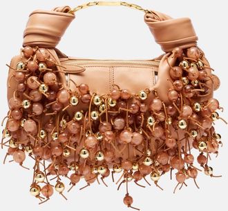 Zimmermann Borsa a spalla in pelle con perline