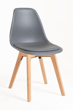 Regalos Miguel Sillas Comedor - Silla Dami - Gris Oscuro