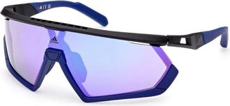 adidas SP0054 02Z Matte Black/Blue/Gradient Or Mirror Violet