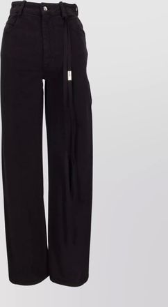 Ann Demeulemeester slim trousers five pockets