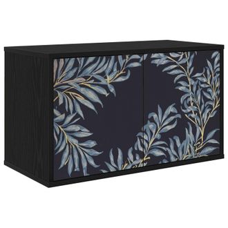 vidaXL Mueble De Tv Montado En La Pared Dokkum 69 X 33 X 40 Cm Vidaxl