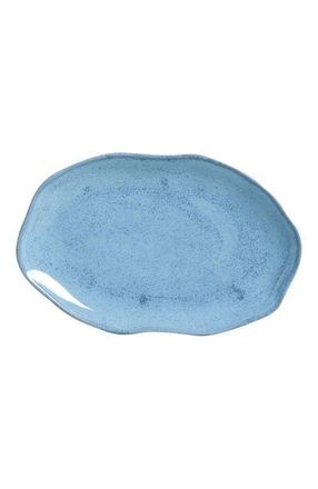 Porto Brasil Shallow Bio Oval Platter Medium Set of 4 in Breeze at Nordstrom