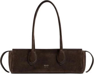 Khaite Donna Soft Handtas - Dames - Tassen - Bruin - Maat: ONE Size Zijde