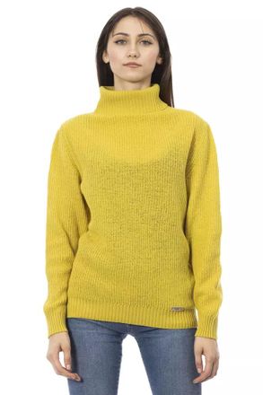 Baldinini Yellow Wool Women Womens Sweater