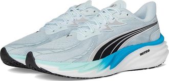 Puma Velocity Nitro Running Shoes Mens Shoes Sea Glass/Speed Blue : 11.5 D - Medium, Textile