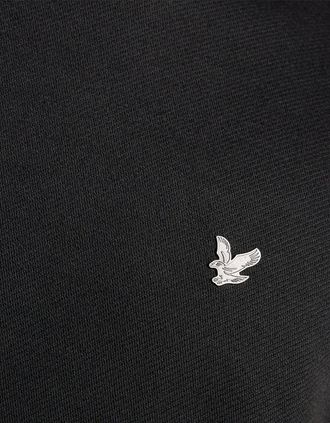 Lyle & Scott Lyle And Scott Mens Embroidered Eagle Logo Crew Neck Long Sleeve Sweatshirt - Silver - Size: 2XL