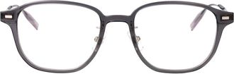 Montblanc Mb 0466Oa Optical Frame - unisex - Brillen - Grijs - 52 MM - Accessoires