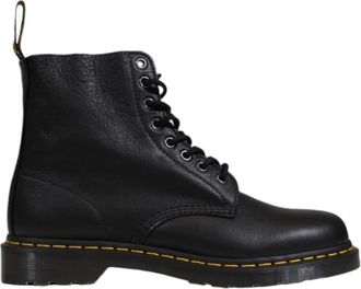 Dr. Martens 1460 Pascal Leren Laarzen - Heren - Veterlaarzen - Zwart - 42 EU - Leer - Schoenen