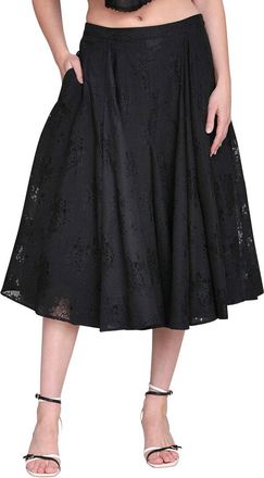 Avec Les Filles Godet Maxi Skirt