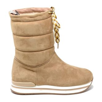 Hogan Dames, Schoenen, Beige, Maat: 35 1/2 EU Suède