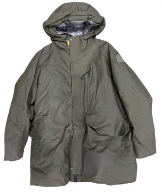 Parajumpers Mens Hayate Hooded Jacket In Deep Moss