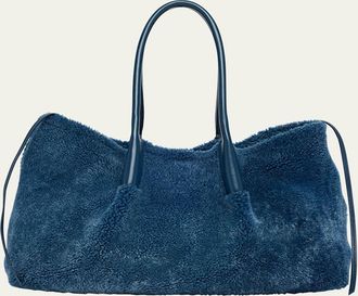 Bottega Veneta Pinacoteca Reversible Shearling Tote Bag