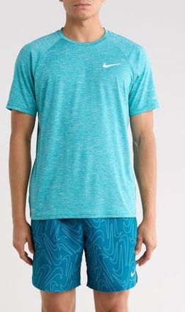 Nike Heathered Hydroguard Swim T-Shirt in Energy at Nordstrom Rack, Size Medium