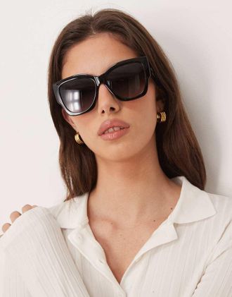 Marc Jacobs Marc Jacobs - Occhiali da sole cat-eye marrone Havana