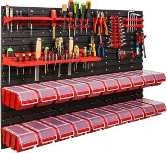 OEM Tablero De Herramientas Para Taller De 117x78 Cm + 20 Bandejas