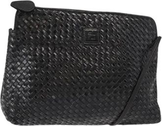 Fendi Pre-owned Cross Body Bags, female, Black, Size: ONE SIZE Pre-owned Crossbody Bag