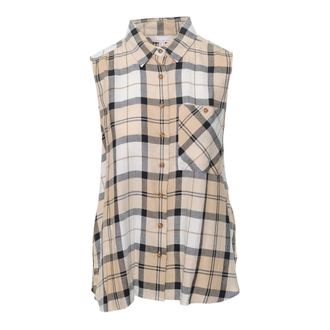 Barbour Sleeveless Tops, female, Multicolor, Size: XL Agnes Sleeveless Shirt