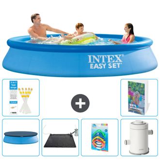 Intex Piscina Easy Set Redonda - 305x61 Cm - 7-piezas S118
