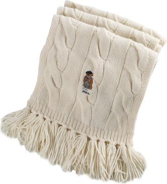 Polo Ralph Lauren Sciarpa in maglia intrecciata - Toni neutri