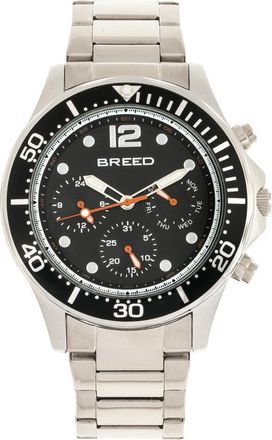 Breed Pegasus 46mm Bracelet Watch with Day, Date, and 24-Hour Sub-Dials