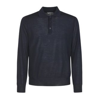 Canali Hombre, Camisetas, Azul, Talla: L