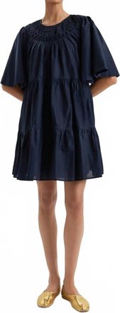 Merlette Rohilla Mini Dress In Navy