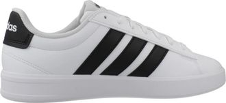 adidas Grand Court 3.0 - Heren - Skateschoenen - Wit - 41 1/3 EU - Leer - Fitness