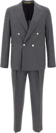 BRIGLIA 1949 Hombre, Trajes, Gris, Talla: 2XL