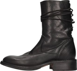 Fiorentini + Baker Adina-19 Enkellaars - Dames - Veterlaarzen - Zwart - 37 1/2 EU - Leer - Schoenen