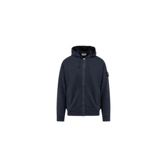 Stone Island Felpa con zip - - Sweatshirts & Hoodies - Uomo - Blu - M