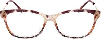 Missoni Ladies Brown Rectangular Eyeglass Frames MIS 0006