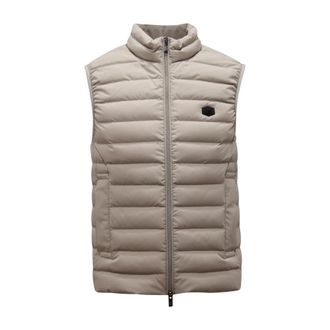 Armani Vests, male, Beige, Size: M 8N1Bq1 1Nlrz Down Waistcoat