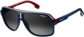 Carrera Authentieke Stijlvolle Brillen Premium Kwaliteit - unisex - Zonnebrillen - Blauw - 62 MM - Accessoires