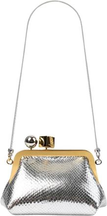 Jacquemus Clutches, female, Gray, Size: ONE SIZE Le Berlingot