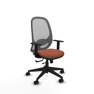 Piqueras y Crespo Silla Piqueras Y Crespo Cilanco Negro Soporte Lumbar Ajustable