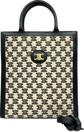 Celine Pre-owned Celine Small Triomphe Canvas Vertical Cabas Tote Ladies P30GWLPN2WLVIB6I