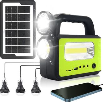 OEM Linterna Y Luz De Lectura, Toma Para Auriculares, Alarma Sos Para La Supervivencia En El Hogar En Caso De Hurac&aacute;n